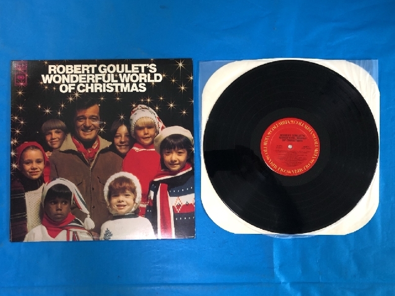 美盤 ロバート・グーレ Robert Goulet 1968年 LPレコード Wonderful World Of Christmas 米国盤 クリスマス_画像4