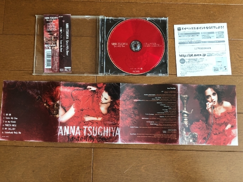 良盤 土屋アンナ Anna Tsuchiya 2005年 CD テイスト・マイ・ビート Taste My Beat 良品 国内盤 帯付_画像5
