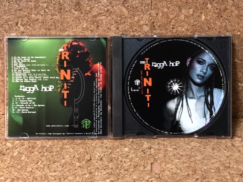 美盤 美ジャケ レア盤 トリニティ Ms. Triniti 2004年 CD ラガ・ホップ Ragga Hop 美人ラガ・アーチスト_画像4