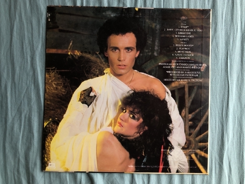 美盤 レア物 アダム・アント Adam Ant 1983年 LPレコード ストリップ Strip レア盤 国内盤 Punk / New wave New Wave Punk_画像2