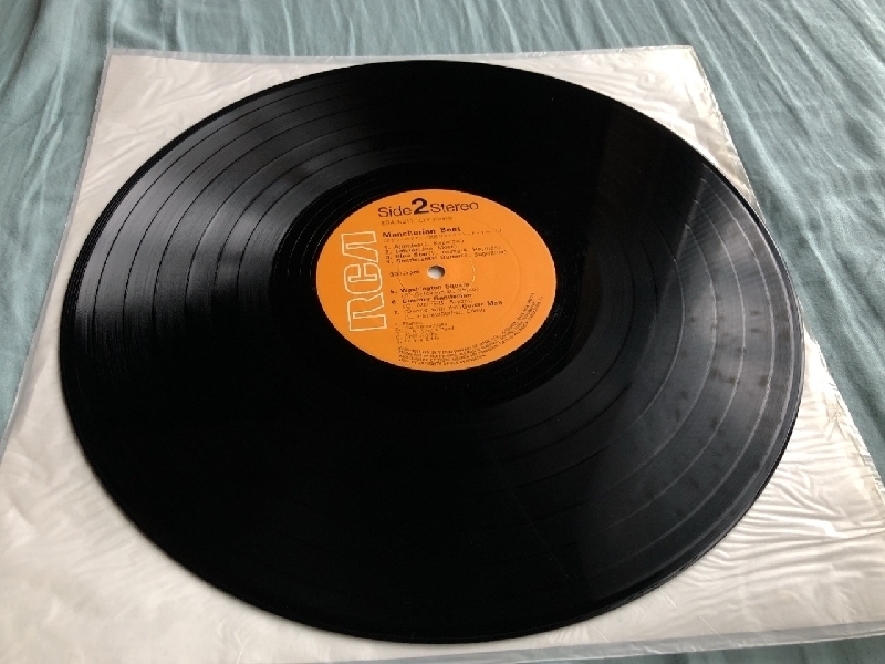 美盤 オムニバス V.A. LPレコード さすらいのギター Manchurian Beat 国内盤 Various music Kings Road Chet Atkins Duane Eddyの画像6