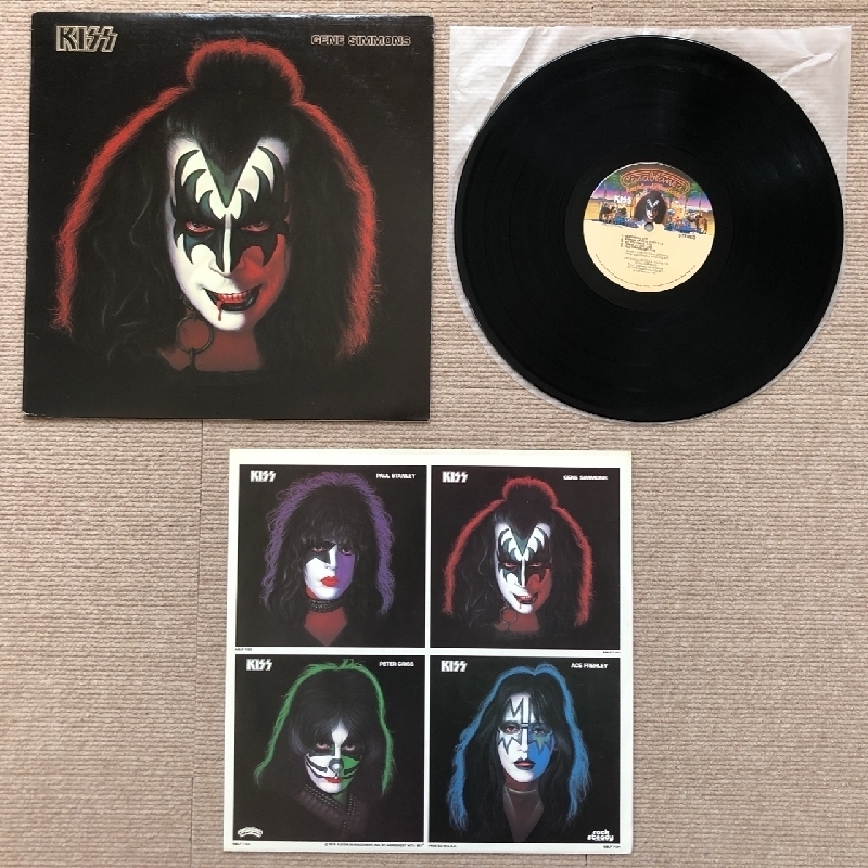 美盤 ジーン・シモンズ Gene Simmons 1978年 LPレコード ジーン・シモンズ Gene Simmons 米国盤 Rock KISS_画像5
