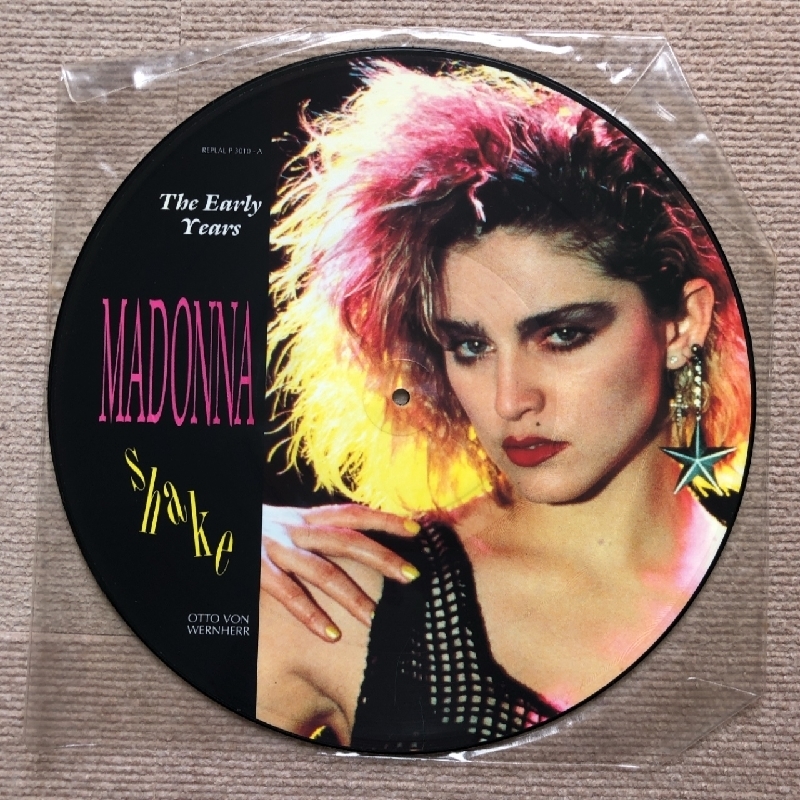 良盤 マドンナ Madonna 1992年 LPレコード シェイク Shake 英国盤 Pop Otto Von Wernherr_画像1