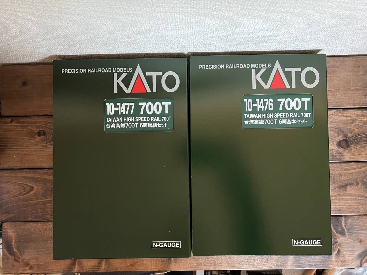 KATO 10-1476 10-1477 台湾高鐵 700T 台湾新幹線 基本＋増結セット 12