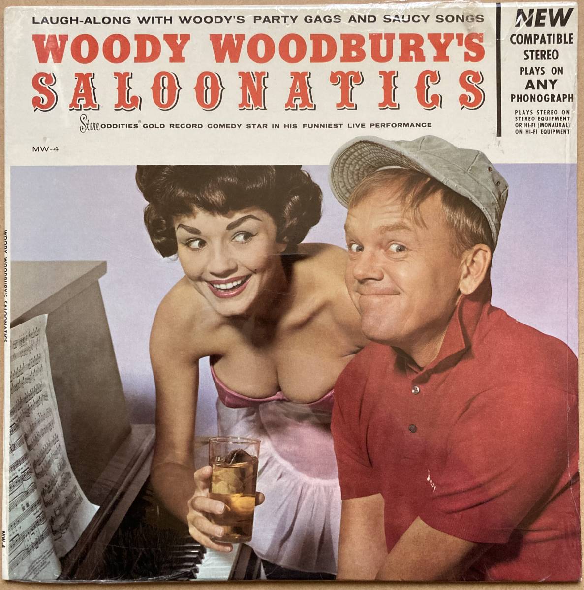 未開封 シールド SEALED WOODY WOODBURY'S / SALOONATICS MW-4 Stereoddities_画像1