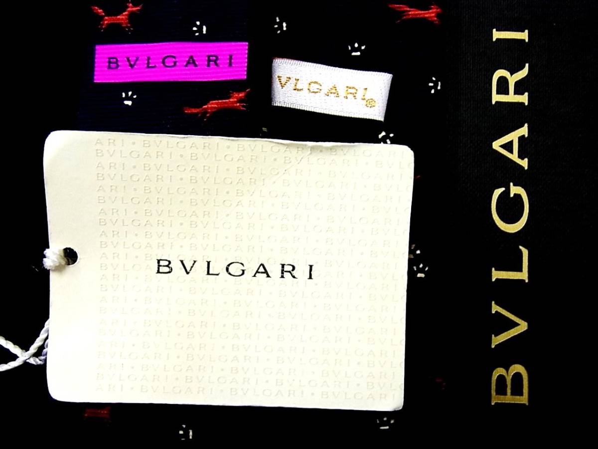 *:.*:【新品N】2830 【BVLGARI】ブルガリ ～狐 きつね 柄～「最高級セッテピエゲ」 ネクタイの画像3