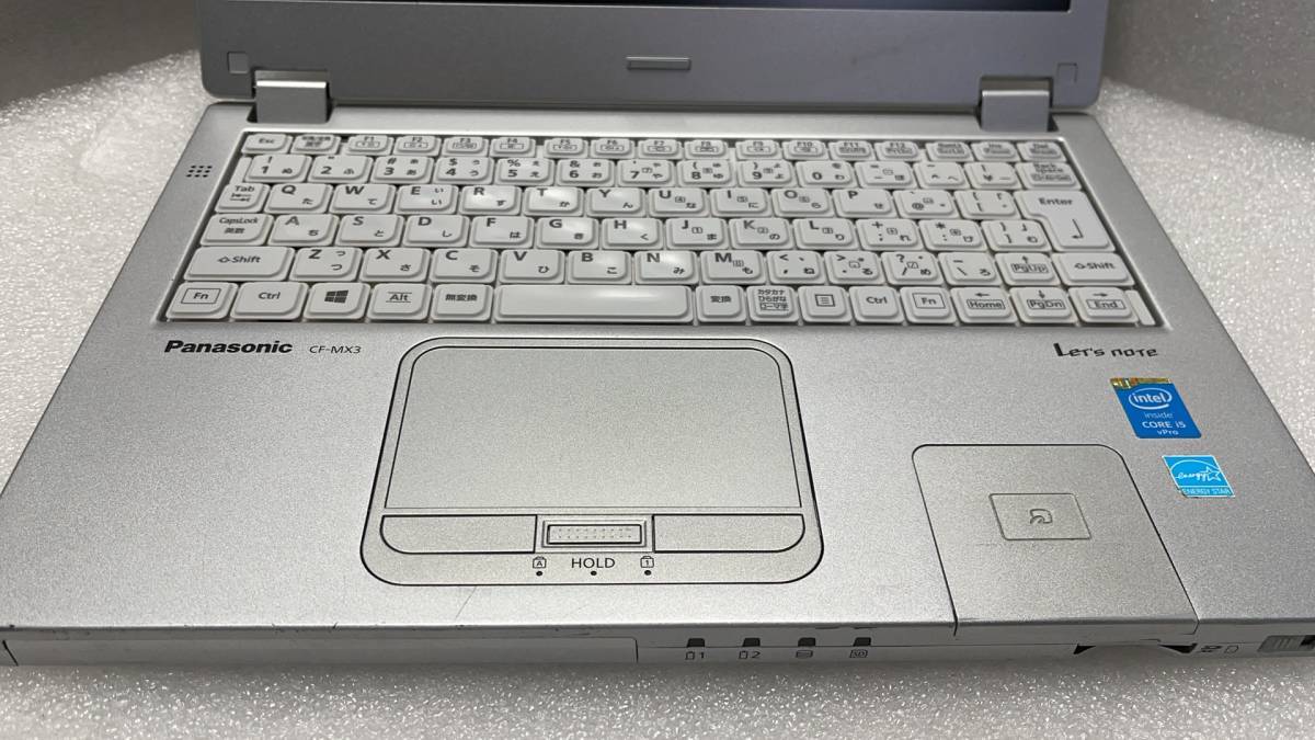 A-レベル！中古 オフェンスノートPC　Panasonic－MX3　第四世代Corei5・4GB・SSD256GB・カメラ・OFFICE2019・BT・フルHD・WIFI・爆速起動_画像3