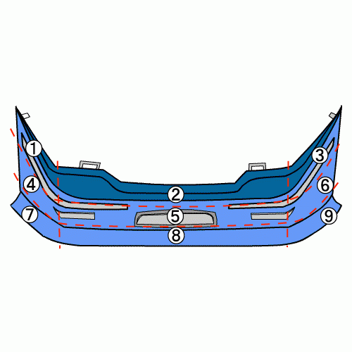 スクラム GF-DG52W FバンパーASSY　◆個人宅配送不可◆ 1A03-50-020_画像6