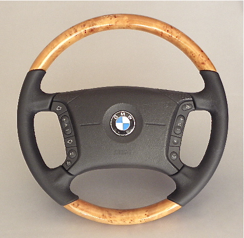 新品 受注生産品 BMW E53 X5・E83 X3 天然本杢製 高級ウッドステアリング STA-DESIGN by JASTEC DESIGN ジャステック デザイン_画像2