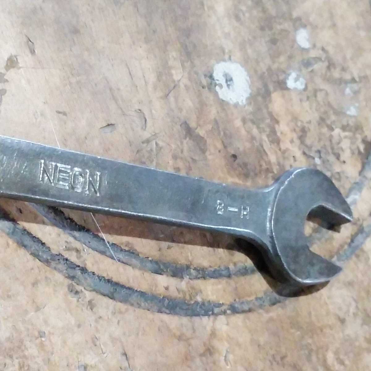  Daihatsu industry loaded tool combination wrench size inscription 10-12mm. total length 125.8mm. Daihatsu back surface - NEON B-H tough to Rocky COPEN