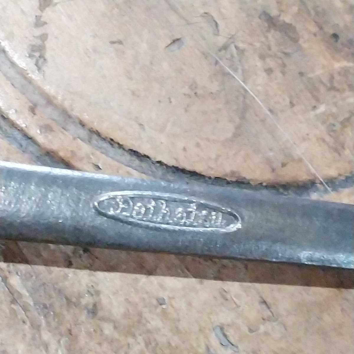 Daihatsu industry loaded tool combination wrench size inscription 10-12mm. total length 125.8mm. Daihatsu back surface - NEON B-H tough to Rocky COPEN