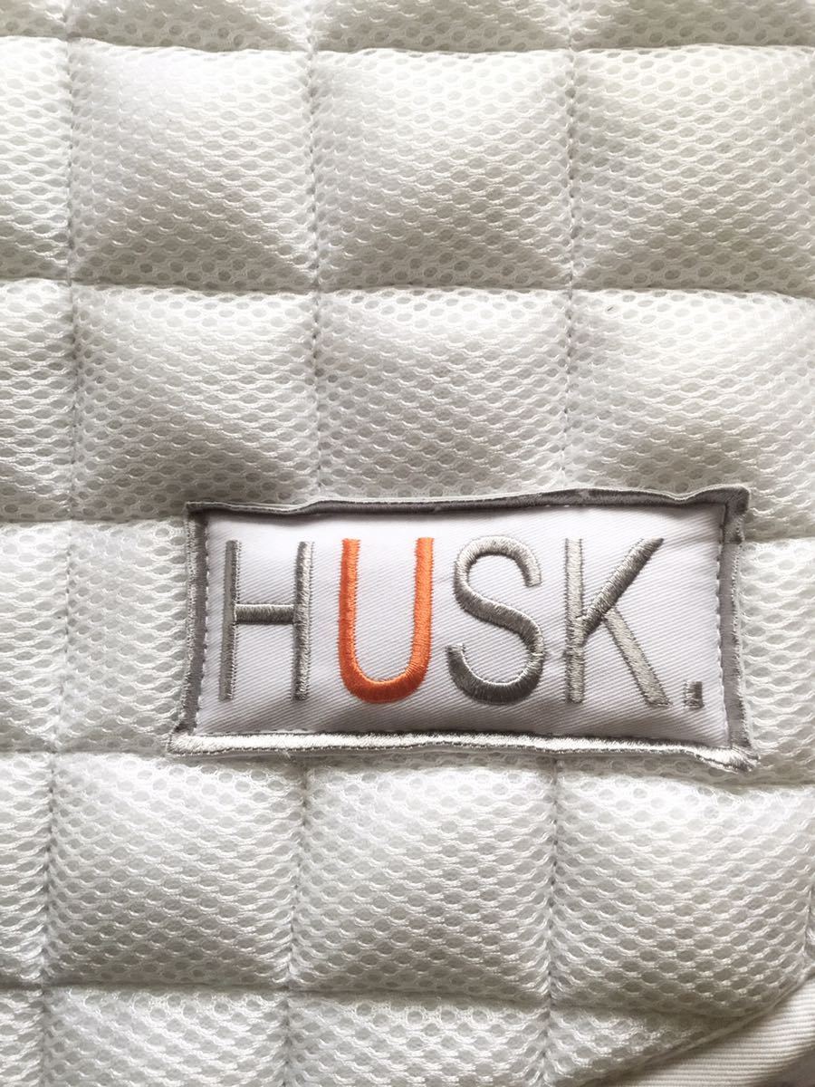 乗馬 イギリス HUSK 障害ゼッケン ホワイト 新品_画像4