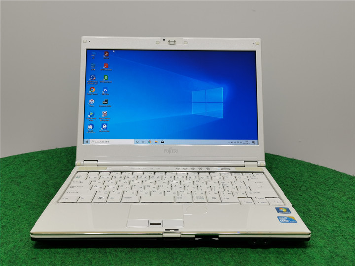 カメラ内蔵/中古/13型/ノートPC/Win10/500GB/4GB/i3 M370/FMV SH60/3B office2019搭載 動作良品