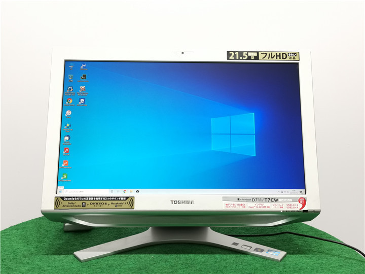 色々な WEBカメラ/WIN10/新品SSD/フルHD21型一体型/TOSHIBA 東芝 D711