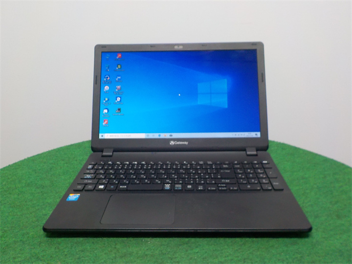 カメラ内蔵/中古/15.6型/ノートPC/Windows10/新品SSD120GB/4GB/Celeron N3050/GateWay　NE513-N14D/K MS　office2019搭載_画像1