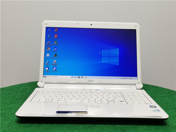 カメラ内蔵/中古/15型/ノートPC/Windows10/爆速新品SSD480/8GB/2世代i7/FMV FUJITSU AH52/DA 新品無線マウス MS office2019搭載