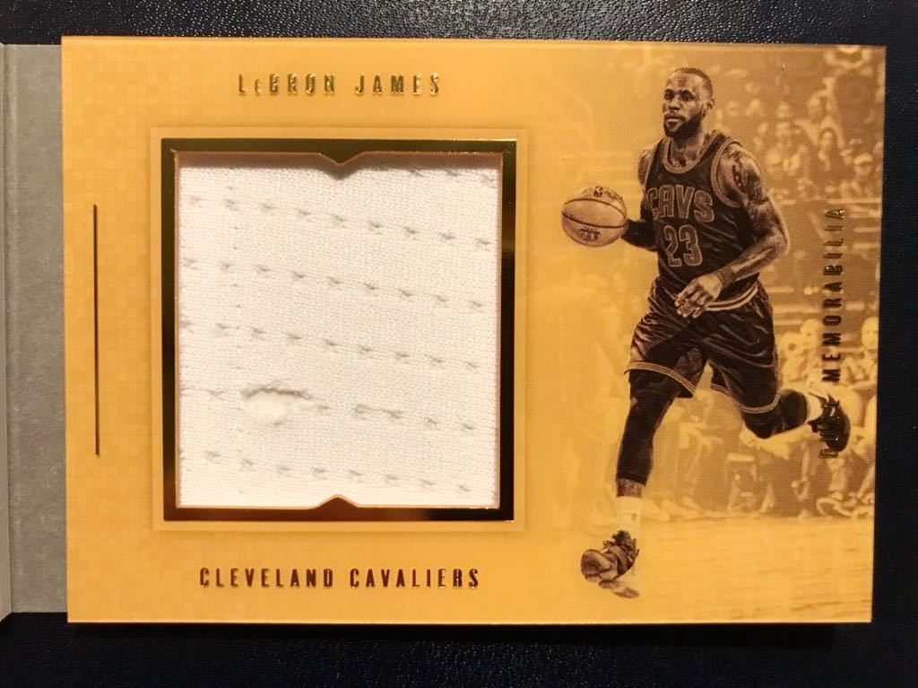 Booklet/149 Dual Jumbo Jersey 16-17 Panini LEBRON JAMES PAUL GEORGE NBA 実使用 Jersey レブロン ジェームズ ポール ジョージ Lakers_画像1