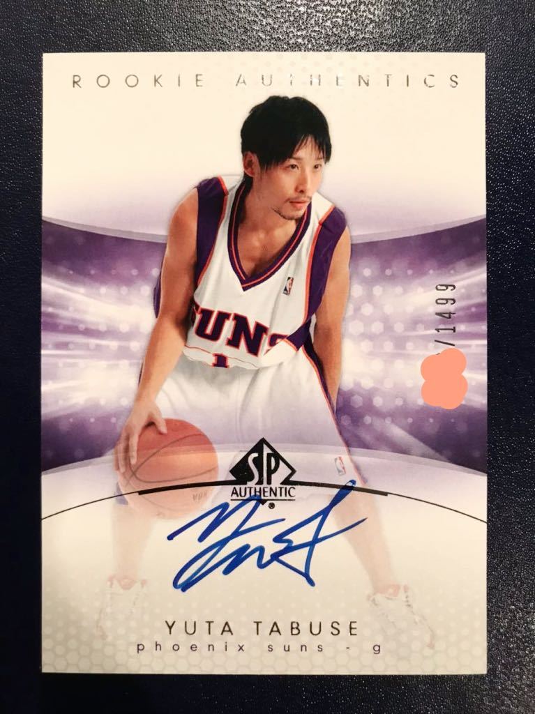 田臥勇太 レジェンド直筆 NBA ルーキー サイン カード 05 Upper Deck SPA Yuta Tabuse Suns Panini 日本代表 サンズ ユニフォーム バスケ_画像1