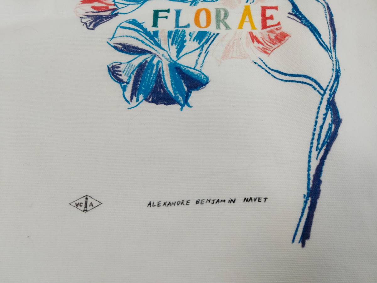 [ комплектация бесплатный ] редкий редкость новый товар Van Cleef & Arpels Van Cleef & Arpels не продается большая сумка FLORAE цветок / цветочный принт банк li[q4213]