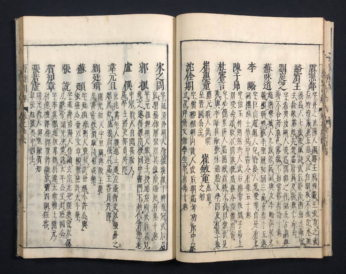 ○和刻本○『唐詩訓解』全5冊揃い 万暦46年 唐詩
