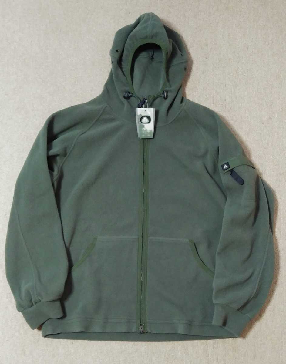 新品 90s NIKE ACG フリースフーディ フリースパーカ L ミリタリー　アウトドア　THE NORTH FACE　Columbia ARC’TERYX　mars polartec