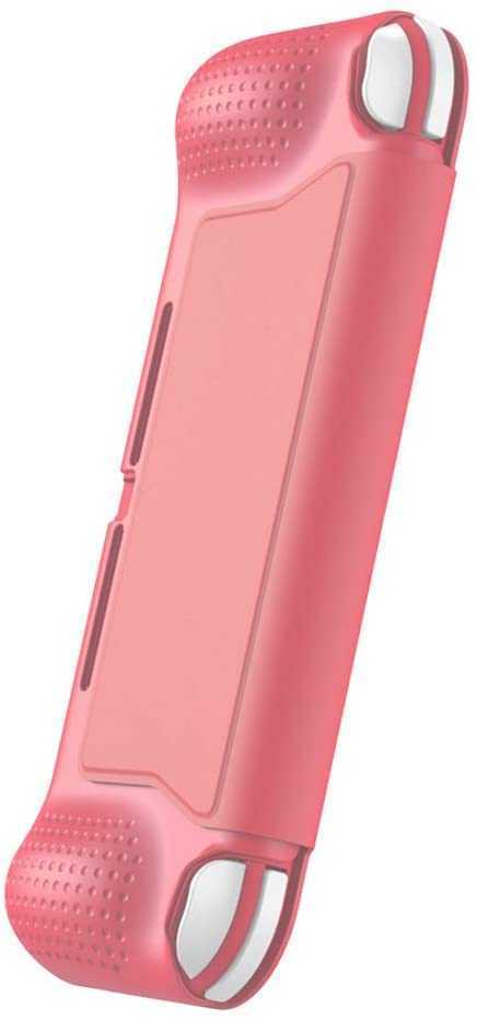 Nintendo Switch Lite用 ニンテンドー スイッチ ライト用 フェルトポーチ ピンク フラップカバープラス コーラル 保護カバー