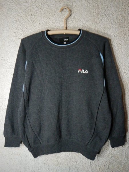 to4323　FILA　フィラ　プルオーバー　スウェット　トレーナー　人気　vintage　ビンテージ　