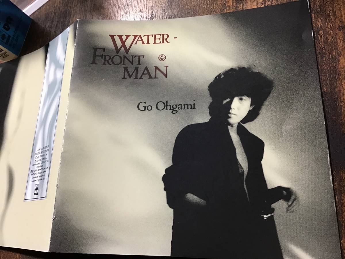 大神剛『Water Front Manウォーターフロントマン』CDアルバム帯付【廃盤】彼女のファインダーIt’s Only Love港のペガサスRainyBay_画像2