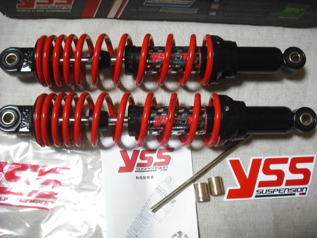 Yahoo!オークション - 新品 YSS ハイブリッドリアサスペンション 350mm