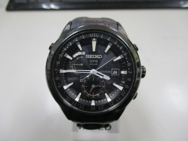 ★SEIKO GPS SOLAR ASTRON 7X52-0AB0 GPS ソーラー　黒　腕時計★_画像1