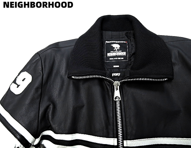 M【NEIGHBORHOOD レザージャケット ネイバーフッド 69レザーライダースジャケット TSNH-LK14】_画像4