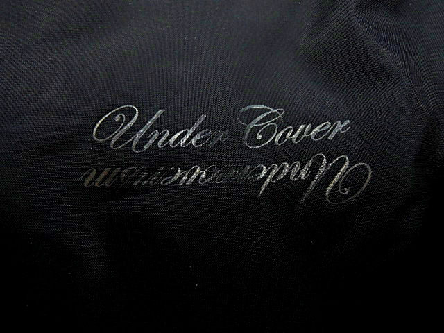 S 新品【UNDER COVER アンダーカバー MADSTORE限定 U LOGO Uロゴ コーチジャケット オールブラック A.BLACK UNDERCOVER ジャケット】_画像6