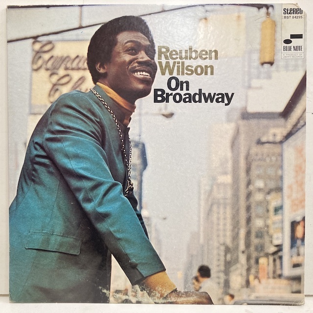 ★即決 Reuben Wilson / On Broadway 米オリジナル、青白Liberty Vangelder刻印 22343 ルーベン・ウィルソン BLUE NOTE_画像1