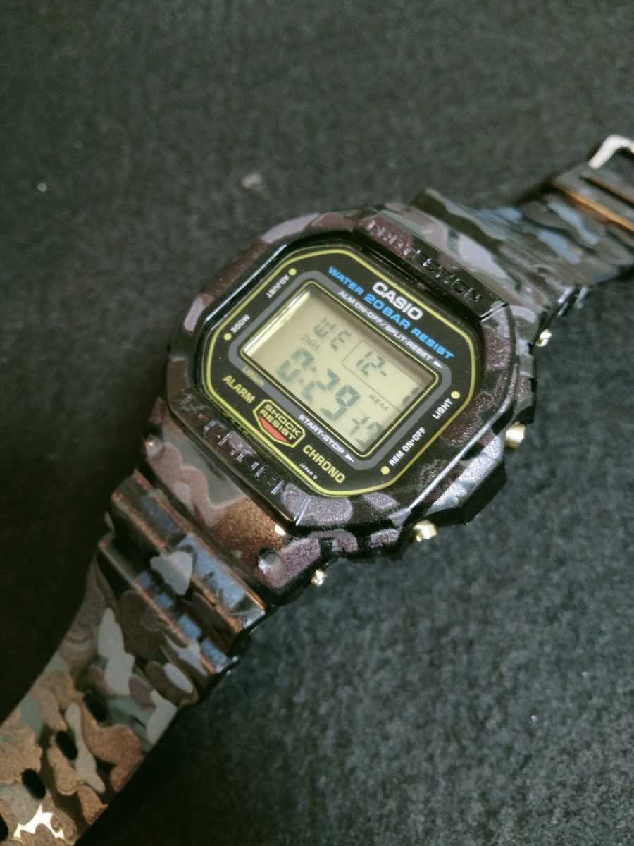 G-SHOCK DW5600 901 スクリューバック 迷彩カスタム ビンテージ G-SHOCK DW5600 901 スクリューバック 迷彩カスタム ビンテージ