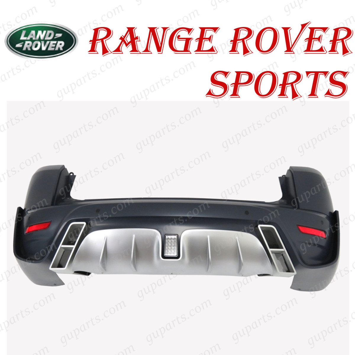  Range Rover Sports LW3SA LW5SA LW3KB 13~ задний бампер насадка на глушитель спойлер лицо подъёмник отражатель LR063195