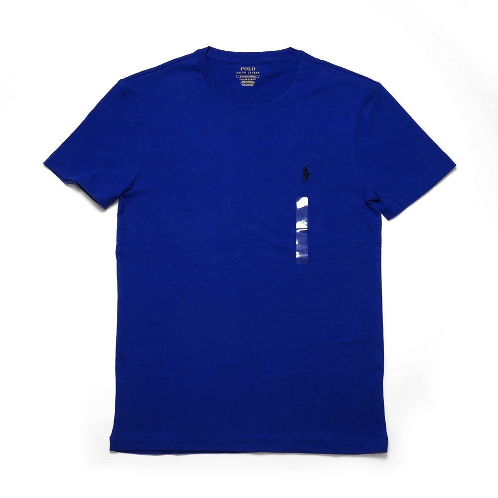 新品 ラルフローレン ポニー ロゴ Tシャツ S ワンポイント ブルー 青_画像1