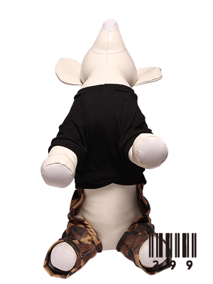 新品★犬服★299★スカルコンビネゾン★ブラック★S?M?L★胴回り32～42㎝★男の子におすすめ