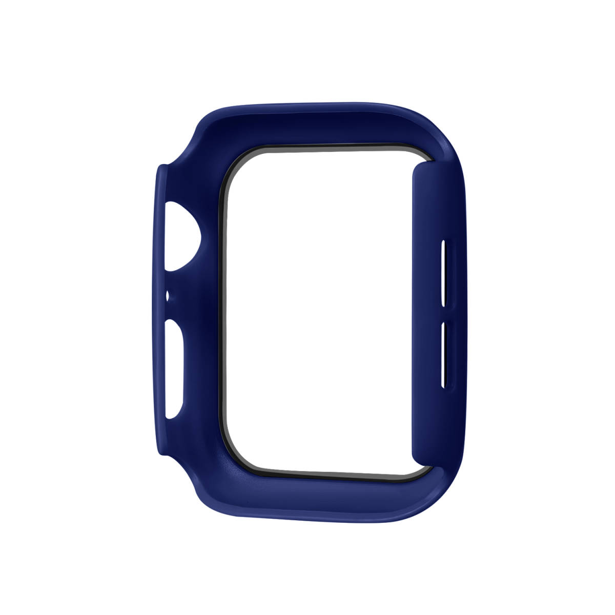Apple Watch 艶消し全面保護ハードカバー 41mm対応 ミッドナイトブルー