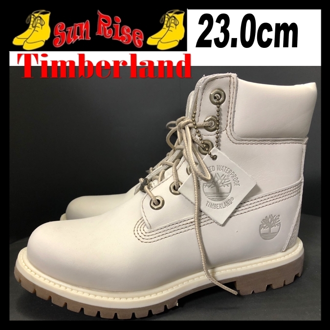 即決 Timberland ティンバーランド レディース 6W 23cm 本革 レザー