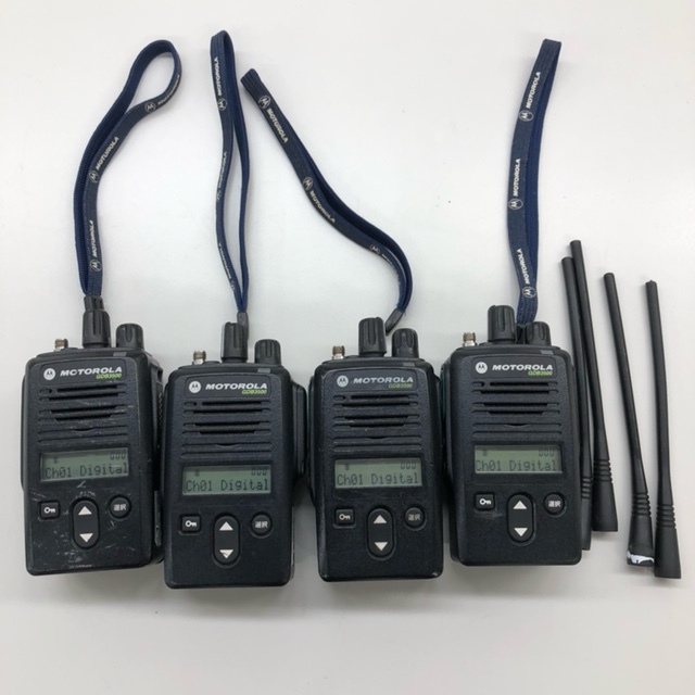 ヤフオク! - 4台セット モトローラ デジタル簡易無線機 GDB3500...