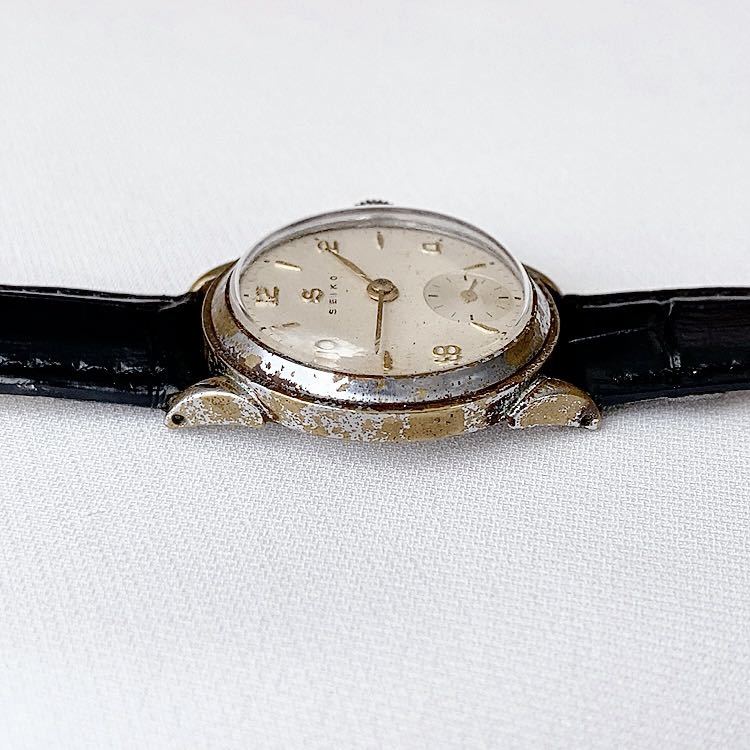 アンティーク SEIKO レディース手巻き腕時計 稼動品 スモセコ|PayPay