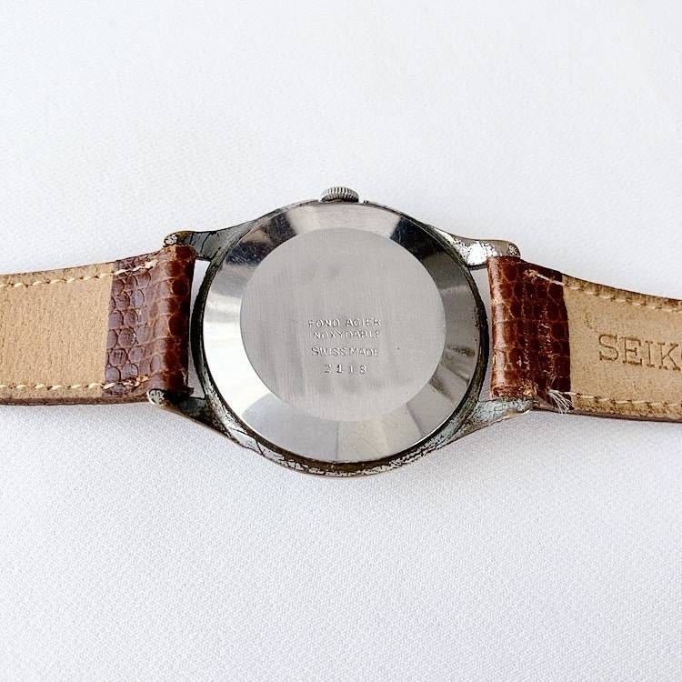 SWISS製 PRINTANIA WATCH 17石メンズ手巻き腕時計 稼動品