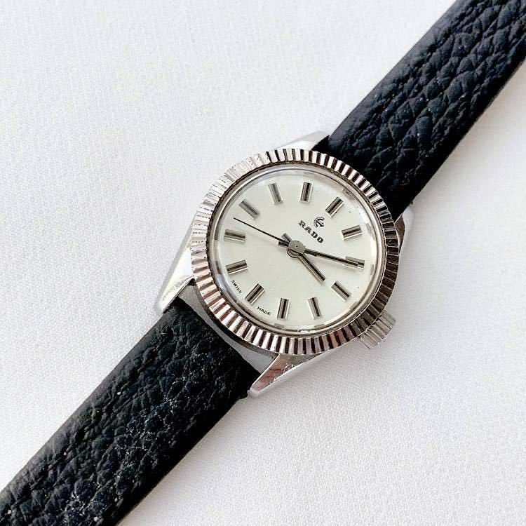 RADO レディース手巻き腕時計 稼動品 ベルト未使用(¥9,800) adab