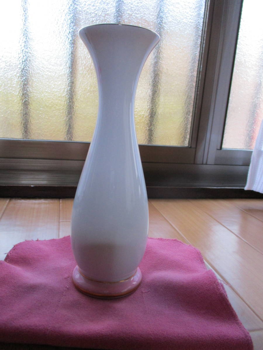 深川製磁 花瓶 桜 新品未使用品 家族代理出品の画像2