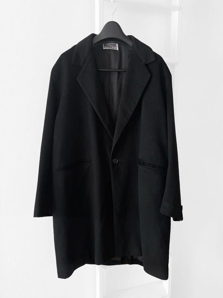 AGNONA アニオナ カシミア 100 チェスターコート ロング オーバー