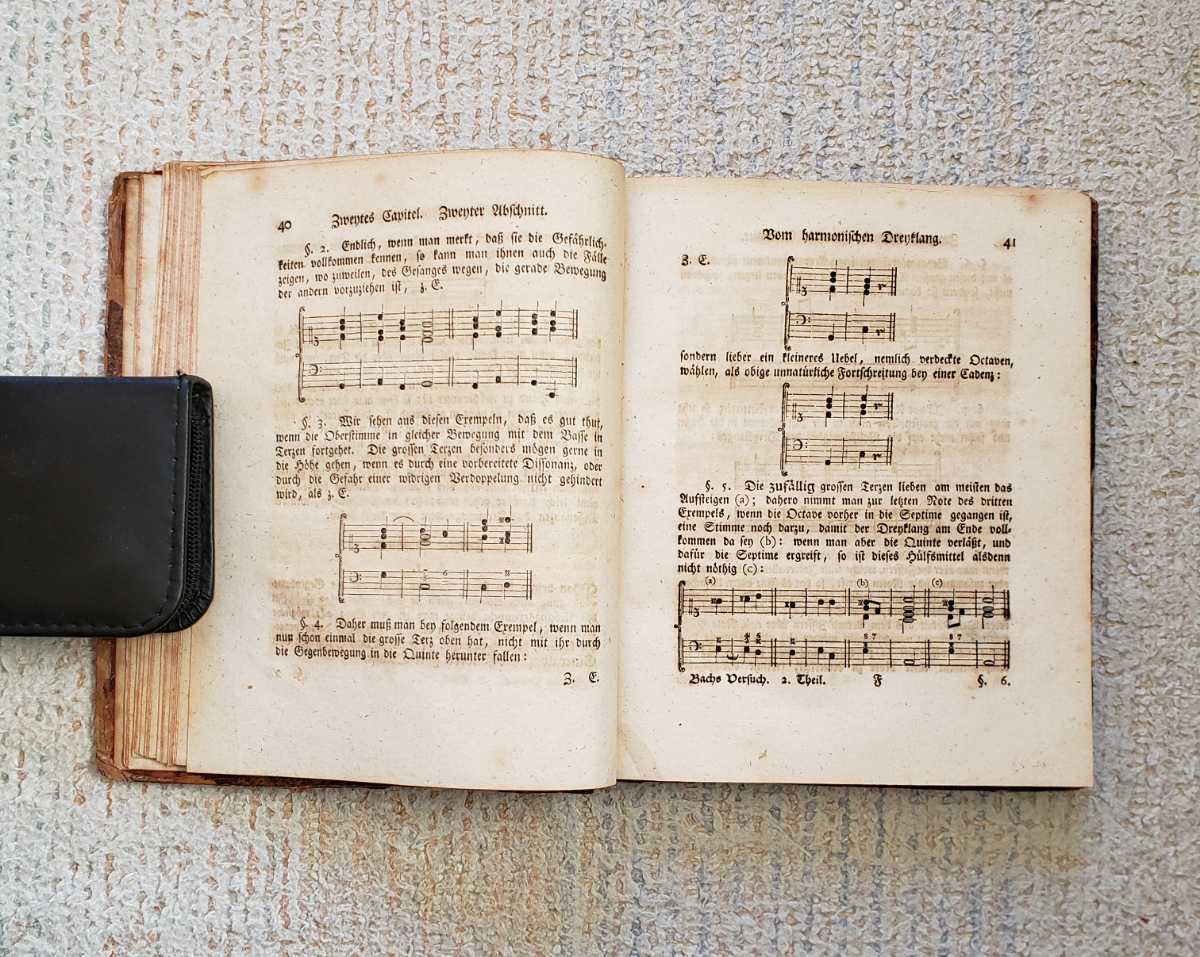 1762 год первая версия музыкальные инструменты три большой название теория документ Karl * Philip *eman L *ba - [ правильный ..kla vi -a. закон . теория ]