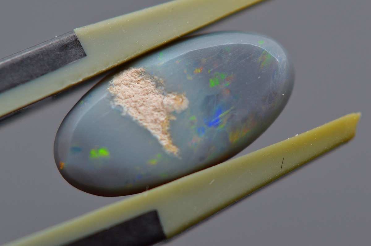  натуральный black opal разрозненный примерно 1.849ct. цвет kaboshonGRJso-ting имеется драгоценнный камень ювелирные изделия товар произведение CL-005S