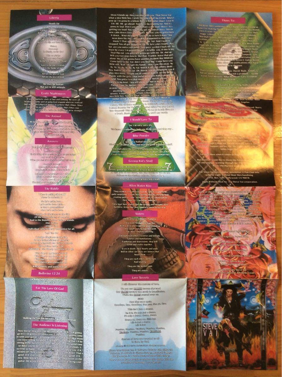 【CD国内盤】STEVE VAI／PASSION AND WARFARE ★★送料無料 匿名配送_画像8