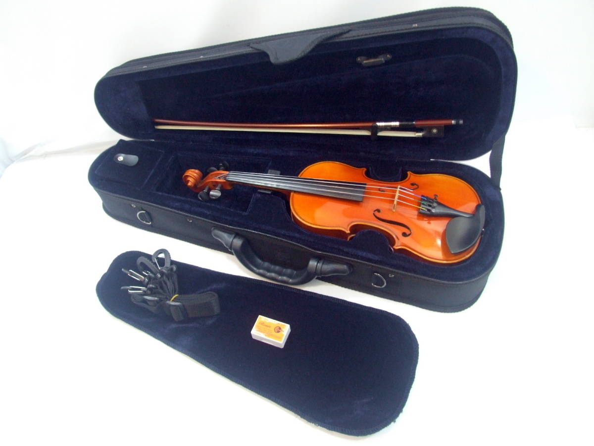 メンテ済 美品セット ドイツ製 カールヘフナー バイオリン 1/4 KH11 1993年 弓,ケース アルファーユ弦 未使用 新品定価20万円 送料無料