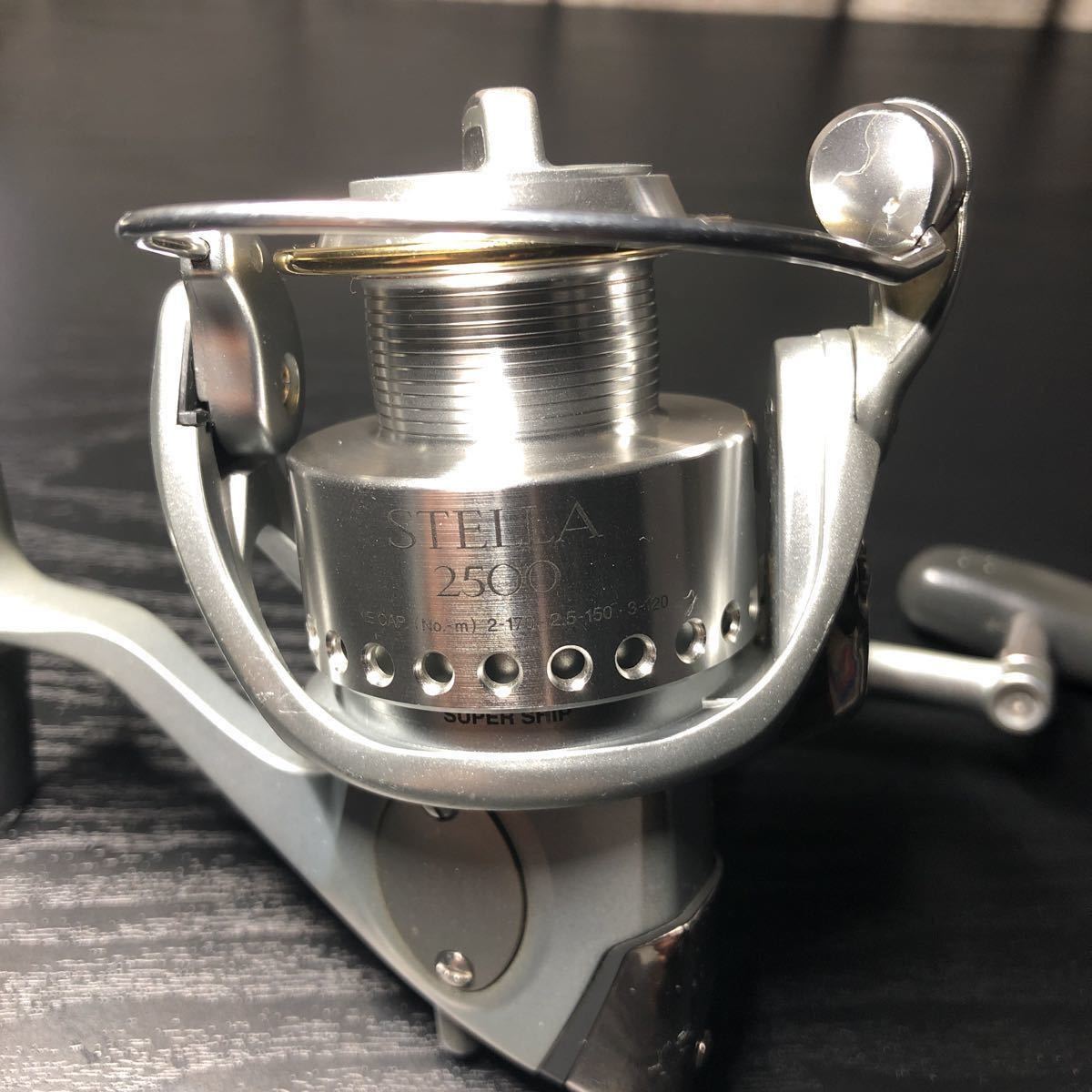 Yahoo!オークション - SHIMANO/シマノ 98 STELLA 98ステラ2500 Yahoo!オークション - SHIMANO/シマノ 98 STELLA 98ステラ2500